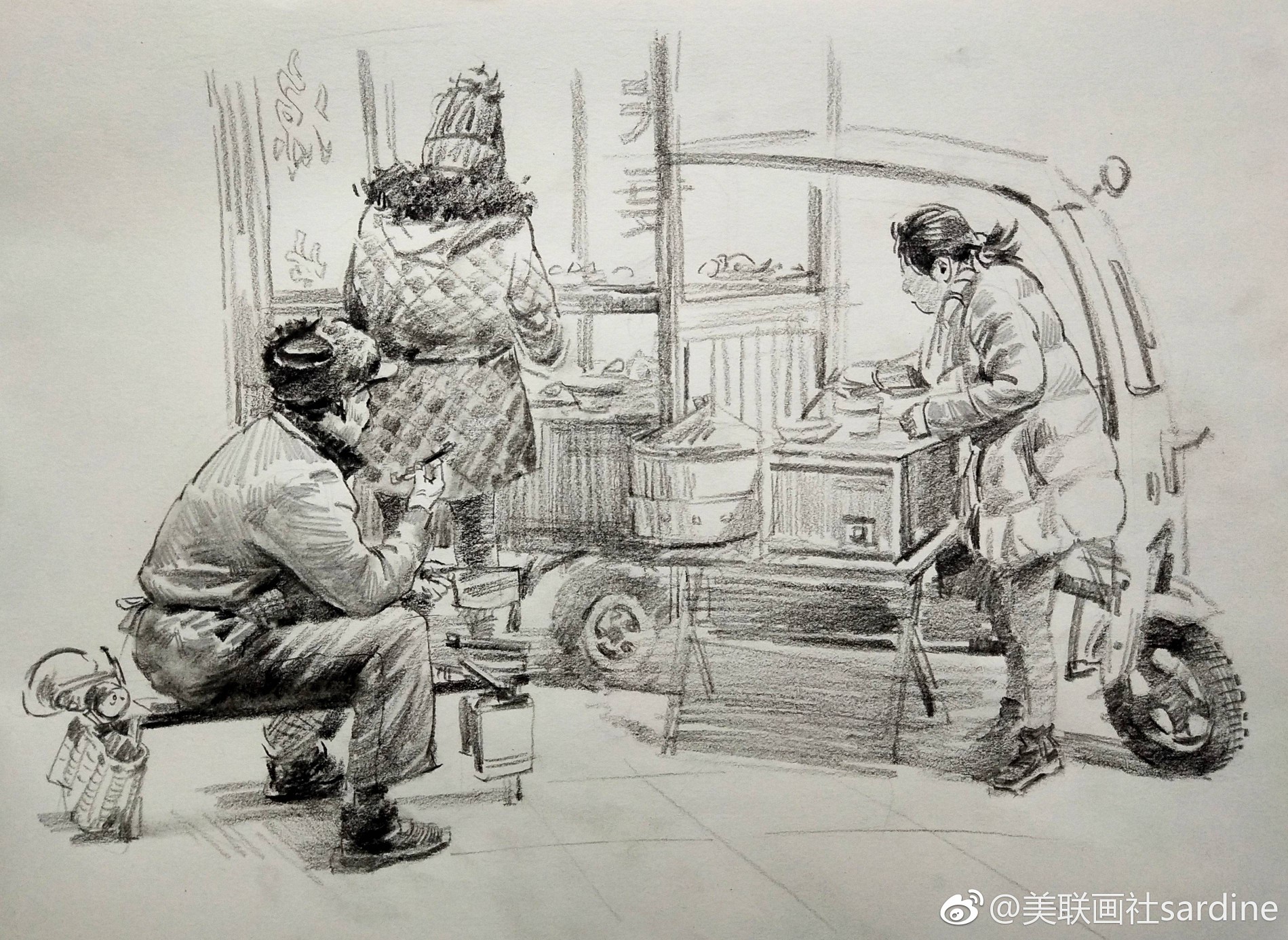 速寫場景最新，領略獨特藝術魅力的速寫世界！