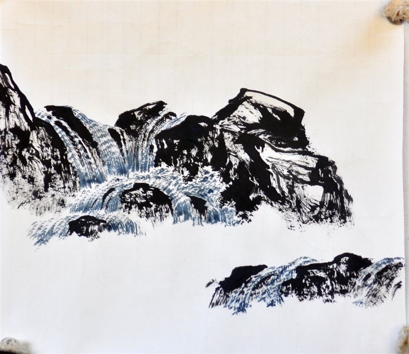 曾剛最新山水技法揭秘，小巷深處的藝術(shù)寶藏視頻